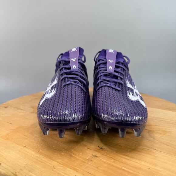 Under Armour Blur Smoke 2.0 MC Mens Size 12.5 Football‎ Cleats Purple NEW main image 5